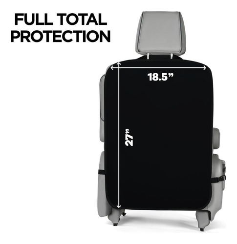 Protectores De Respaldo De Asiento De Automóvil Paquete De 2 Color