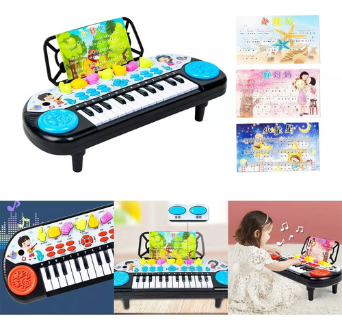 Juguete De Órgano Electrónico Multifuncional Para Niños