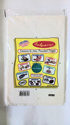 Folex Separadores Para Freezer Lamina 25x35 Cocina 1kg
