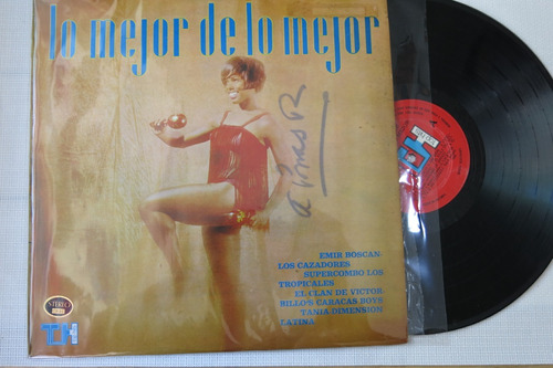 Vinyl Vinilo Lp Acetato Lo Mejor De Lo Mejor Emir Boscan 