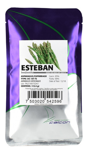 Semilla Espárrago Esteban Uc157 F2 Falcon Seeds