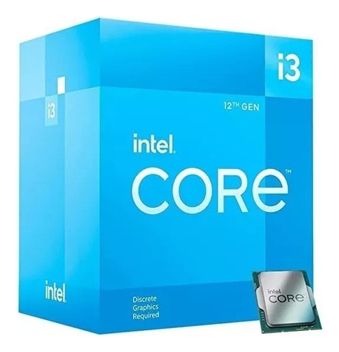  Procesador Intel Core I3 12100f 4.30ghz Lga 1700