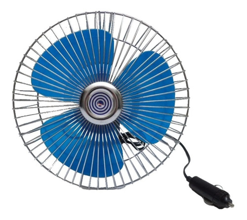 Ventilador 12v Auto O Camioneta Con Oscilador 16 Cm Diametro