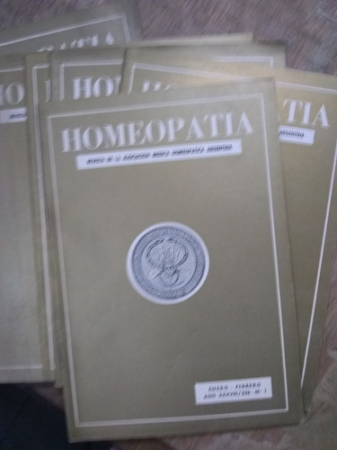 Homeopatía. Revista Asociación Médica Homeopática Argentina.