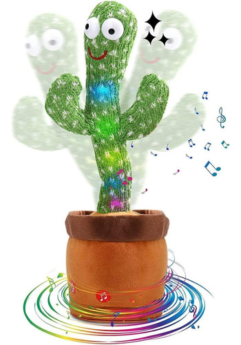 Cactus Bailarin Cactus Que Repite Lo Que Dices Juguete Niños