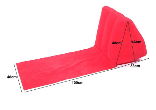 Alfombra De Camping Para Playa, De Pvc, Hinchable, Flocada