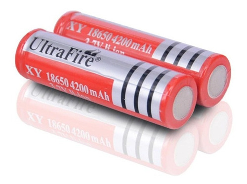 Bateria Ultrafire 18650 Li-ion Recargable 6800mah 4.2v