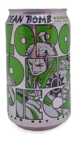 Gaseosa   Zoro One Piece   Sabor Limon Y Miel 330 Ml