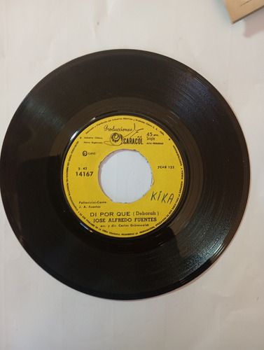 Vinilo Single De José Alfredo Fuentes La Risa Que Me Da(w5 (Usado)