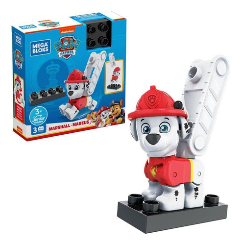 Mega Bloks Paw Patrol Marshall Cantidad de piezas 3