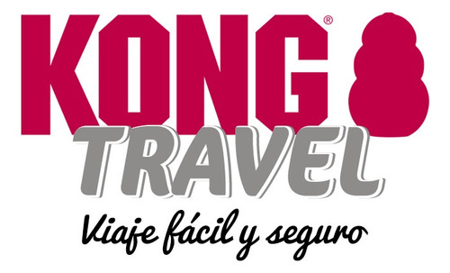 Kong Travel Cinturón De Seguridad Simple Para Perros Negro Unico