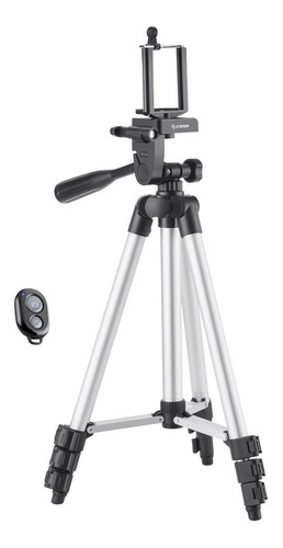 Imagen 1 de 7 de Tripié Para Smartphones Y Cámaras Digitales Steren Mov-049