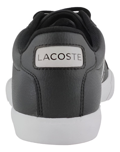 Tenis Lacoste Grad Vulc Color Negro/ Blanco Para Mujer - Original / Nuevo