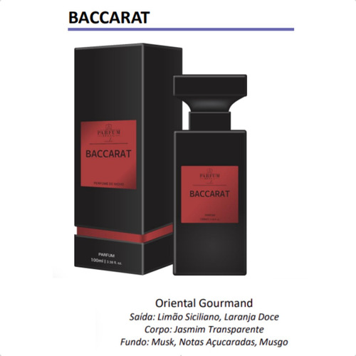 Perfume Baccarat E Santal Sillage 100ml Parfum Brasil