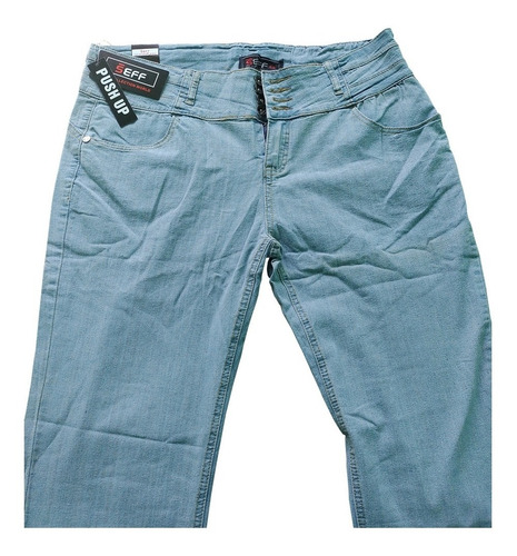 Imagen 3 de 5 de Jeans De Mujer Push Up - Talla 48