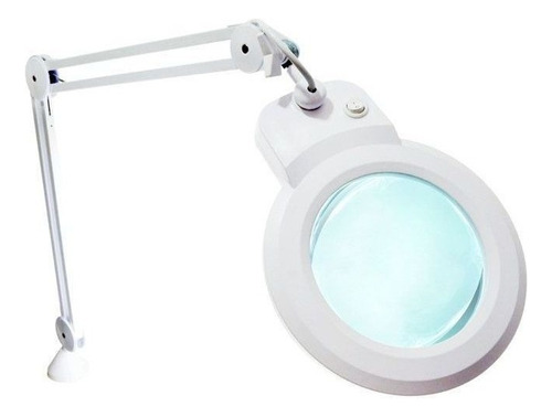 Lupa Bancada C/ Iluminação Led Solver Hl-900 5x