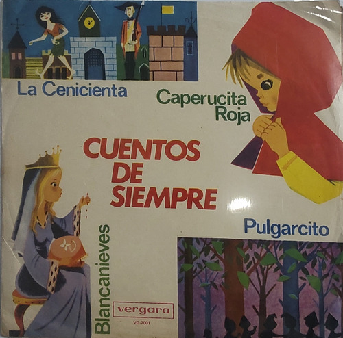 Vinilo Lp De Cuentos De Siempre La Caperucita Roja Pul (xx