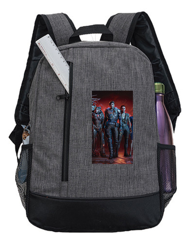 Mochila Escolar X R4f Gears Of War Fk004