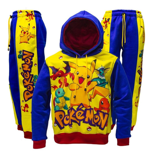 Conjunto Deportivo De Pokemon 