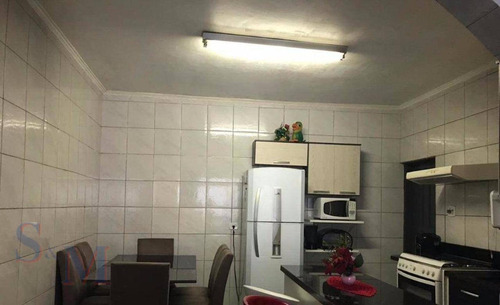 Imagem 3 de 8 de Sobrado Com 3 Dormitórios À Venda, 188 M² Por R$ 335.000,00 - Vila Lucinda - Santo André/sp - So0405