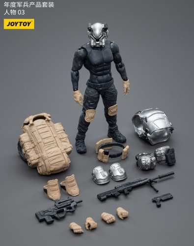 Joy Toy 1/18 7 Figuras Army Builder Nuevas