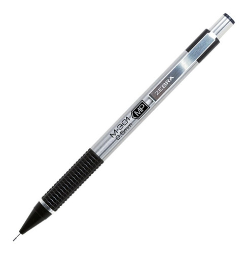 Portaminas Retráctil M301 Zebra 0.5 Mm - Acero Inoxidable