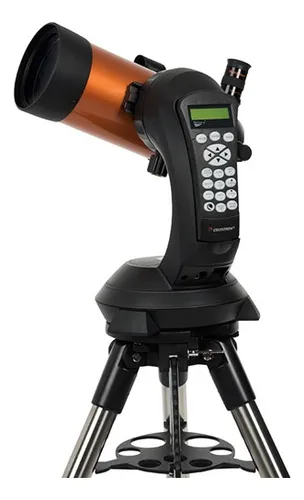 Telescopio Celestron Nex Star 4 Maksutov Computarizado Febo Color Naranjo