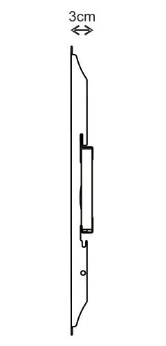 Imagen 4 de 6 de Soporte Dfg Fijo Tv Led Lcd 32 40 42 43 48 49 50 55
