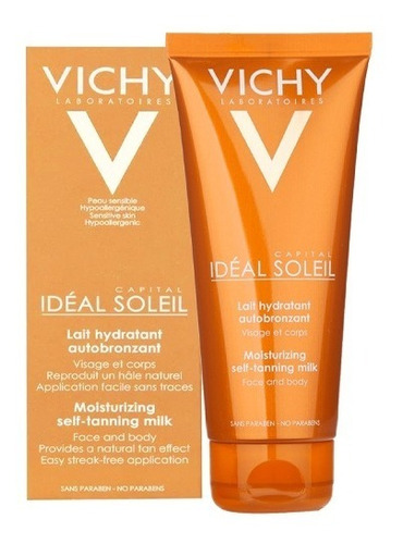 Vichy Ideal Soleil Leche Autobronceante X 100 Ml