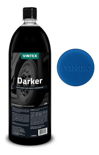 Darker Vintex Vonixx Preteador De Pineu E Borrachas