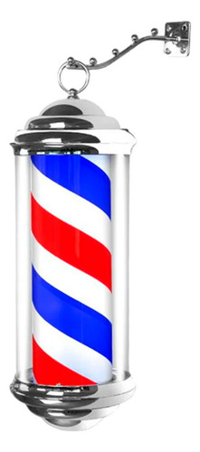 Caramelo Para Barberia Con Esfera Giratorio Con Luz Led 50cm