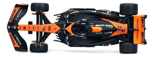 Miniatura Mclaren Mcl38 F1 #81 O. Piastri 2024 1:43 Burago Color Naranja