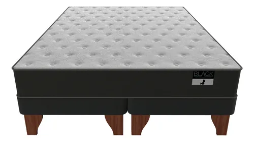 Cama 2 Plazas Europea Colchon De Resorte 150x190