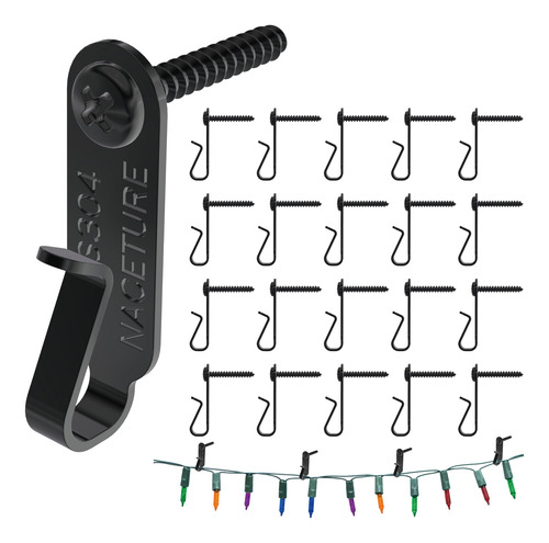 Ganchos De Acero Inoxidable Para Colgar Luces De Cadena