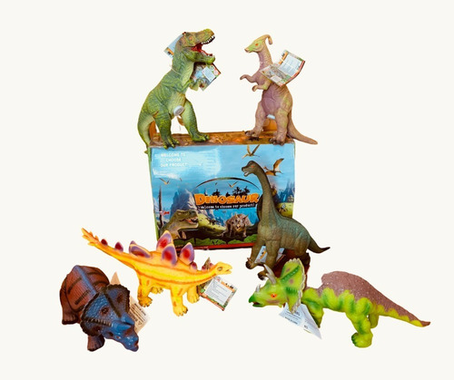 Dinosaurios - Mundo Jurásico Caja Por 6 Unidades