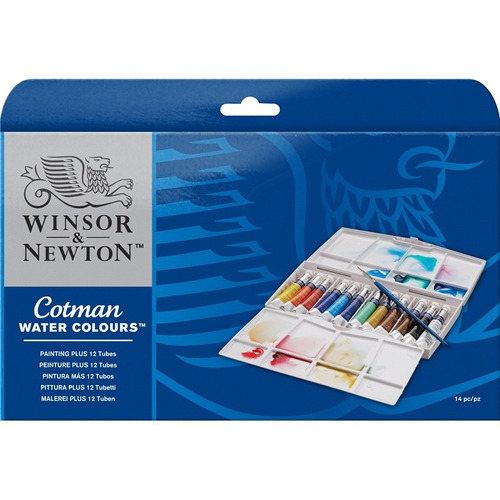 Acuarelas Cotman - Set Painting Plus X12 - En Pomos De 8ml