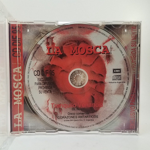 La Mosca - Tranquilo Venancio - Cd Promo - Ex 