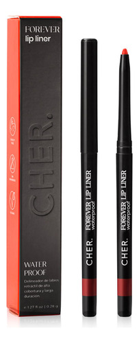 Delineador De Labios Cher Forever Lip Liner Color 02 Toffee
