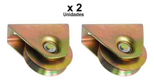 Rueda Para Porton Con Base 4 Pulgadas Marca Rollin Centro 