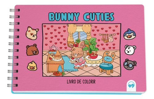 Bunny Cuties de Patrícia Amorim editorial Vale Das Letras em português capa dura