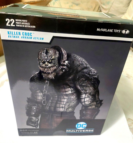 Killer Croc Mcfarlane Mega Fig Dc Multiverse Arkham Asylum (Usado)