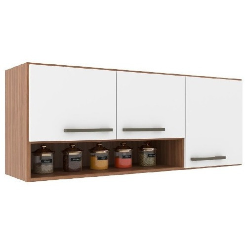 Aéreo 3 Puertas Estante Cocina Armario Linea Premium