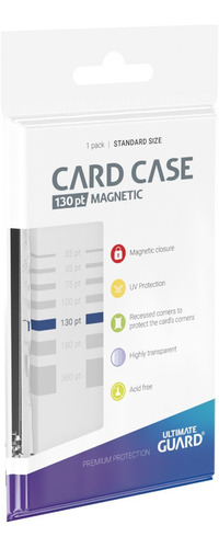 Ultimate Guard - Magnetic Card Case 130pt (standard Size)
