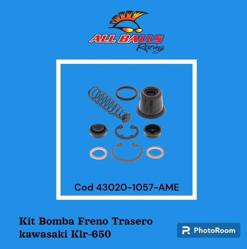 Kit Bomba Freno Trasero Kawasaki Klr-650