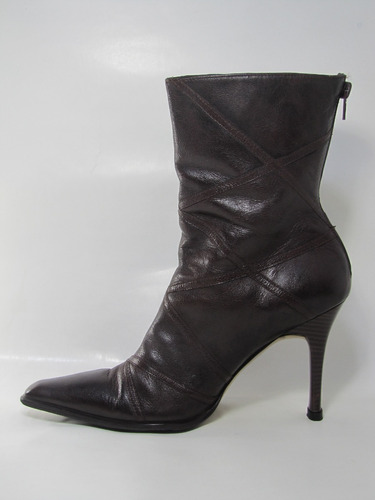 Botas Zapatos Basement Cuero Talla 38 Elegantes (Usado)