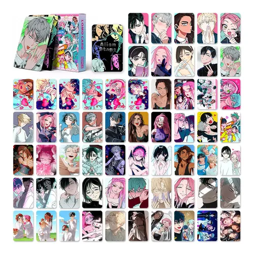 92 Nuevas Minicartas Lomo Del Anime Alien Stage For Fanátic