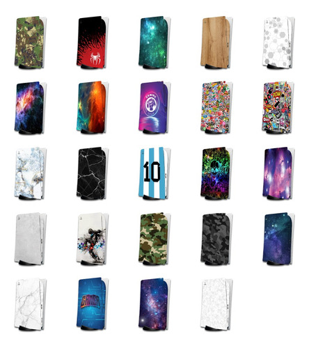 Skin Adhesivo Play 5 + 1 Skin Joystick Combo Calco Ploteo Color ARG10