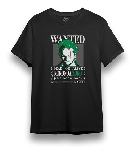 Polera Anime Roronoa Zoro - One Piece