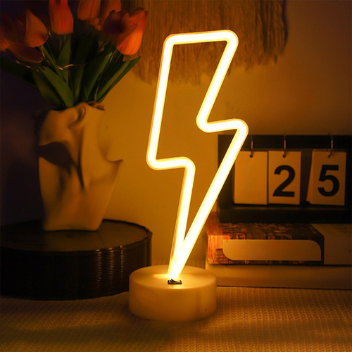 Luces Decorativas B En Forma De Led Para Ambientes De Neón,
