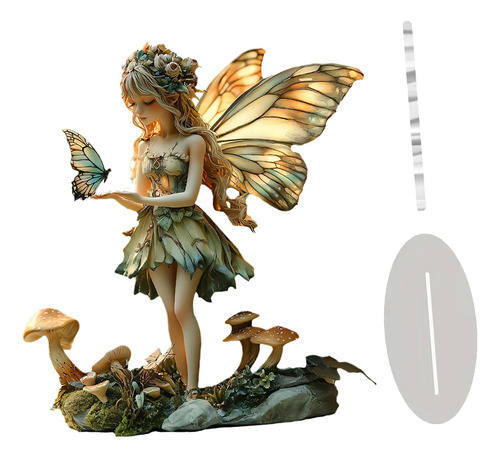 Adorno De Mesa De De Mariposa, Regalo De Exhibición 2d,